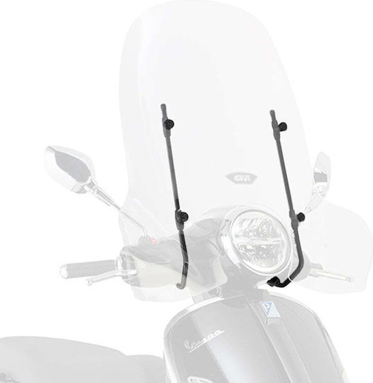 Givi Motorcycle Windshield & Windscreen Installation Kit for Piaggio GTS 125 for Vespa Super Sport for Yamaha GTS GIVPIAKIT16