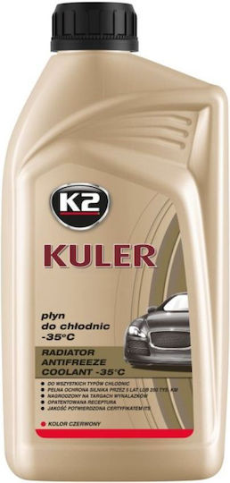 K2 Kuler G12/G12+ -35°C Consentrated Engine Coolant for Car G12 / G12+ -35°C 1lt