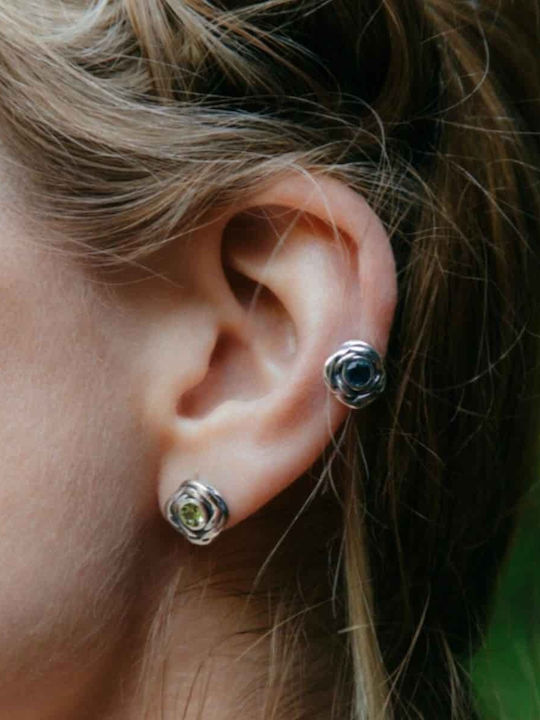 Cuoro Ohrringe aus Silber