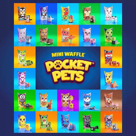 Marioinex Cuburi De Construit Pocket Pets Porc Pentru 3+ Ani 25 Bucăți