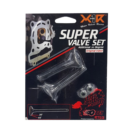 X1R Racing Σετ Βαλβίδες Εισαγωγής & Εξαγωγής Μοτοσυκλέτας Yamaha Crypton R 105 / Crypton R 115