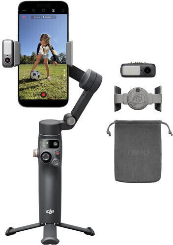 DJI Osmo Mobile 8 Phone Gimbal with 3 Axis Stabilization and 10 Operating Hours Black