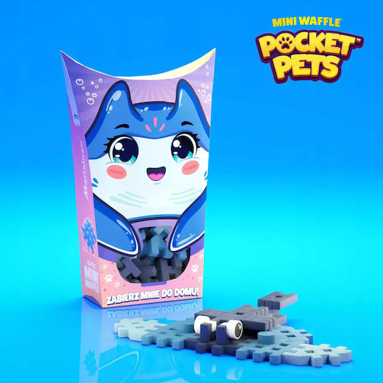 Marioinex Конструктори Poket Pets Stingray за 3+ Години 25 Бройки