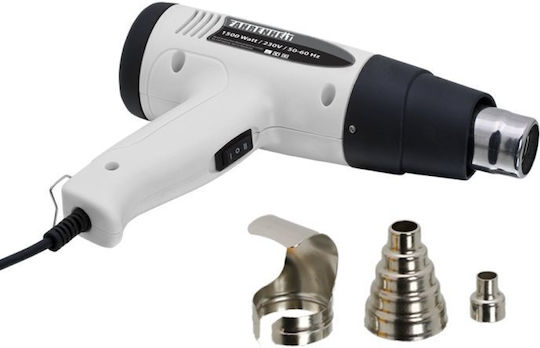 Pistol termic cu control de temperatură până la 500°C