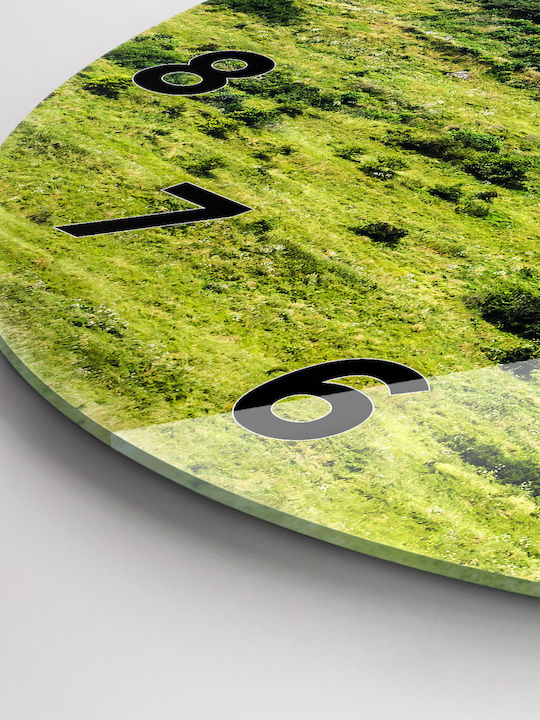 Tulup Kids Glass Wall Clock
