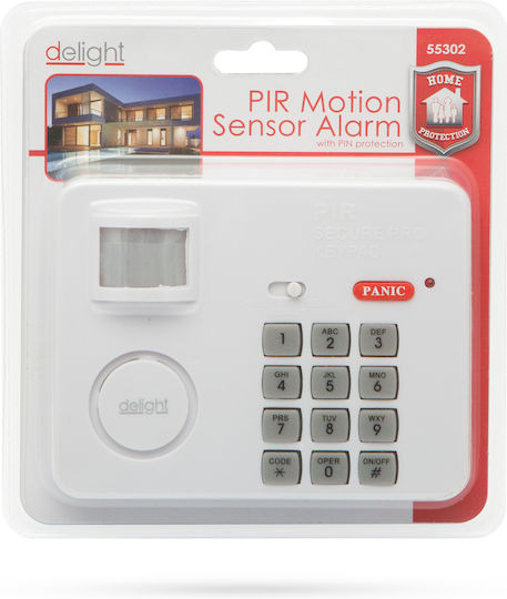 Bewegungsmelder Alarm mit Code-Schutz