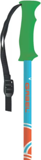 Ski Poles Energy Fl 70-110 Cm Gabel Green-Blue-White