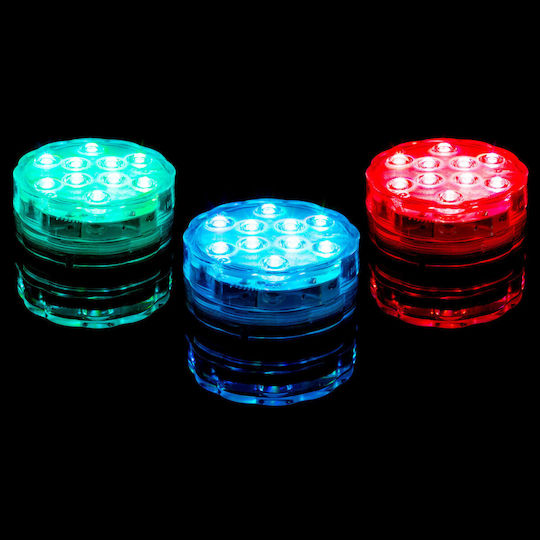 Top Ten Ypovrichio Светеща Точка За Басейн с Дистанционно Управление и Многоцветна (RGB) Светлина 55852B