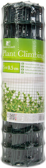 Plant Climbing Net 5m X 50cm Can Be Cut Plastic Dark Green
