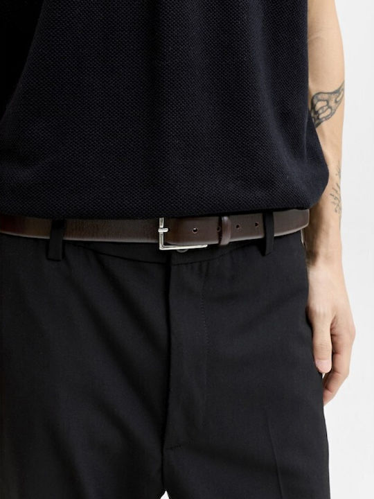 Men's Belt Leather Brown