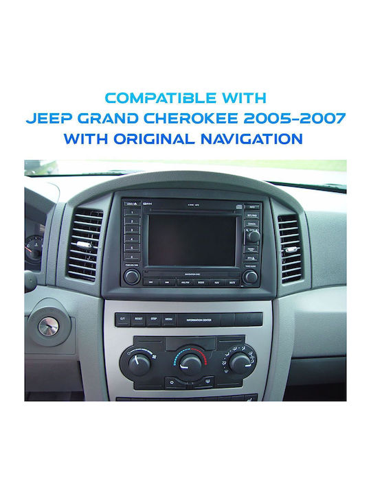 Digital IQ Car Audio System for Jeep Grand Cherokee 2005-2007 (Bluetooth/USB/WiFi/GPS/Apple-Carplay/Android-Auto) with Touch Screen 10"