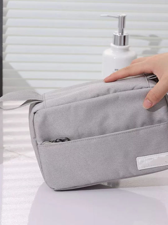 Roza Rz0383 Wasserdichtes Multifunktionales Hängendes Kulturbeutel Reisetasche Mit Mehreren Fächern – Graue