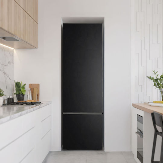 Husă Magnetică Pentru Frigider Decor Elegant Fără Renovare Negru 60x190 Cm Husă Magnetică Pentru Frigider Decor Elegant Fără Renovare Negru 60x190 Cm