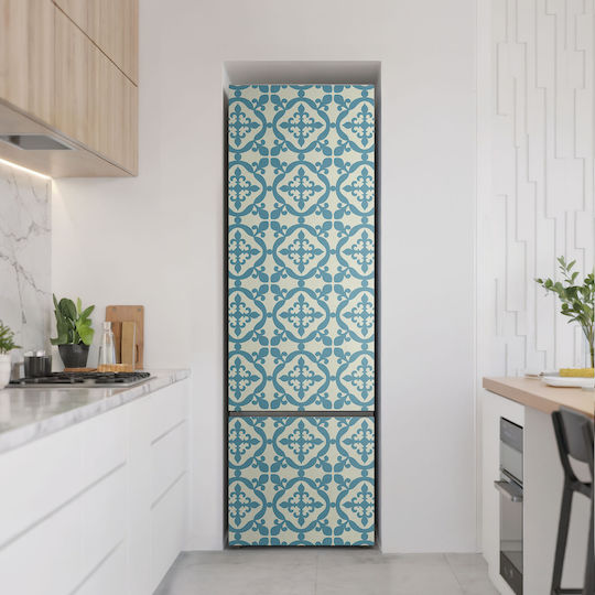 Magnetisches Kühlschrank Wandsticker Geometrisches Dekoratives Wandbild 60x190 Cm