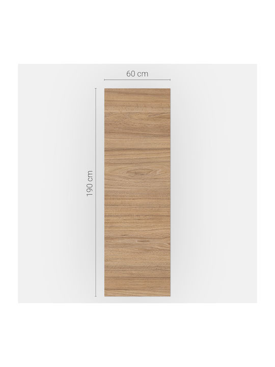 Protecție Magnetică Pentru Radiator Model Textură Naturală Lemn 60x190 Cm
