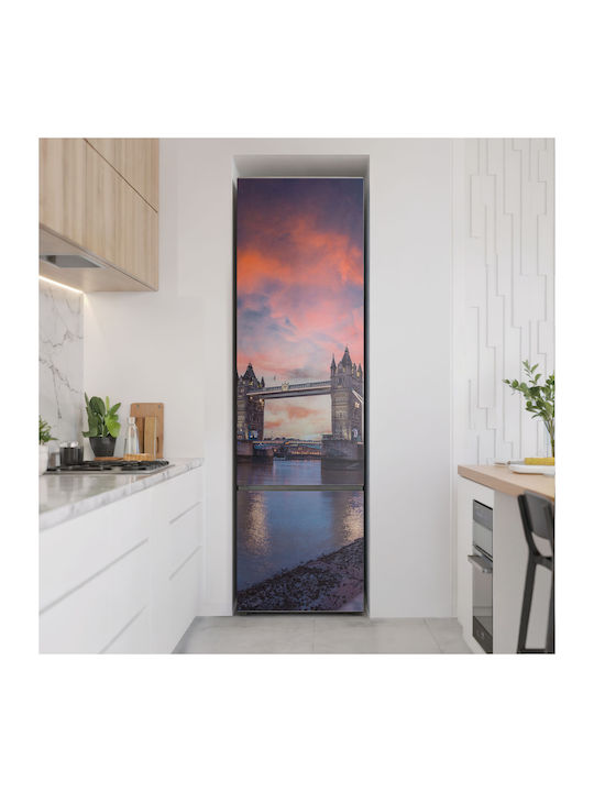 Modern Acoperire Magnetică Pentru Frigider Vederea Podului Tower Din Londra 60x250 Cm Modern Acoperire Magnetică Pentru Frigider Vederea Podului Tower Din Londra 60x250 Cm