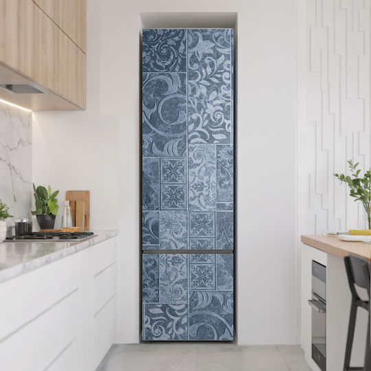 Magnetic Refrigerator Cover Kitchen Design Decorations Tiles 60x250 Cm