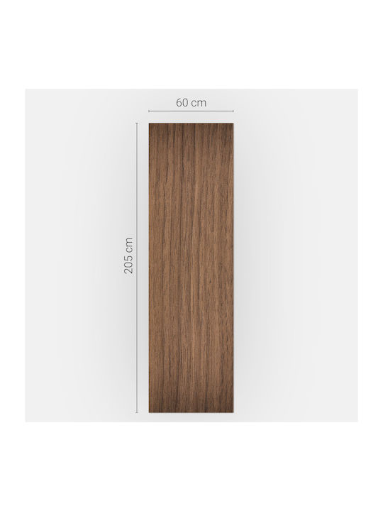 Magnetisches Kühlschrankcover Wechseln Sie Das Aussehen In Wenigen Minuten Natürliches Holzdesign 60x250 cm