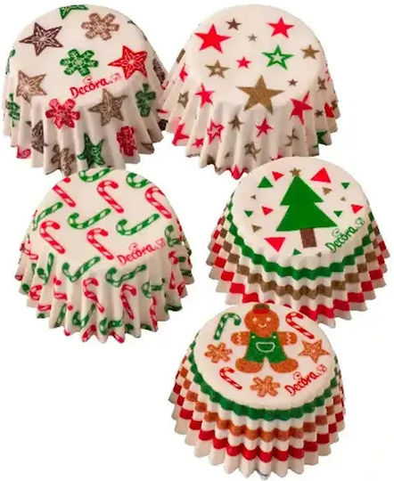 Decora Set Weihnachtliche Backformen D27cm. 100Stück