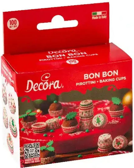 Decora Set Weihnachtliche Backformen D27cm. 100Stück