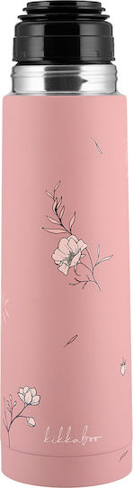 Kikka Boo Bottle Thermos Stainless Steel BPA Free 500ml Blush
