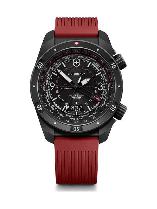 Victorinox Ρολόι Μπαταρίας με Καουτσούκ Λουράκι Victorinox Ρολόι Μπαταρίας με Καουτσούκ Λουράκι