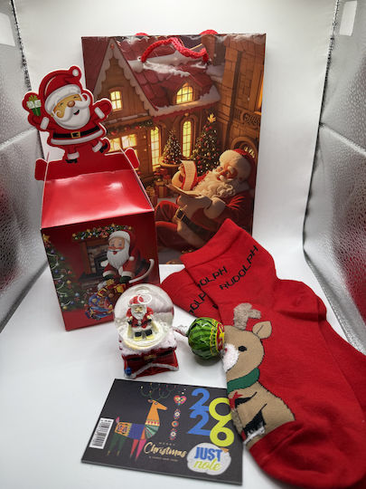 Christmas Gift Set 2026 Socks Rudolf Calendar Decorations Sweet