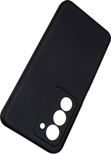Beline Umschlag Rückseite Silikon Schwarz (Redmi 15)