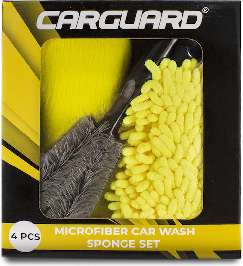 Microfiber Sponge Brush Set Carguard