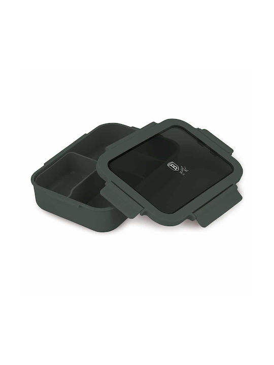 Berlinger Haus Lunchbox Kunststoff Grün 1320ml 1Stück