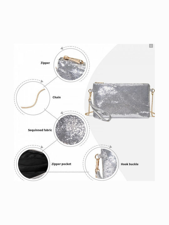 Women's Bag Crossbody Silver