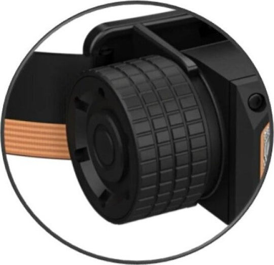 Duracell Rechargeable Head Flash Light LED IP54 with Maximum Brightness 2000 Lumen DH2000R GIFTBOX