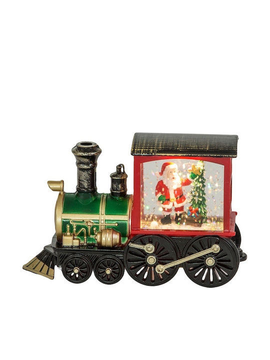 Christmas Snowball Illuminated with Santa Claus 8x5x13.5cm