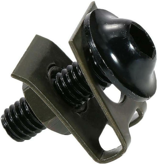 10 Quantity Decorative M6 6mm Motorcycle Fairing Bolts Yamaha Honda Suzuki Ktm Black