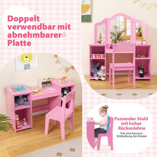 Costway Kinder-Schminktisch