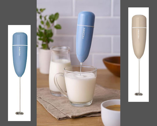 Pedrini Milk Frother Hand Battery Beige