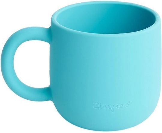 Zingies Căniță pentru copii din Silicon Albastru deschis 210ml
