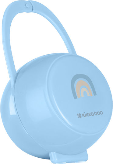 Kikka Boo Case Pacifier Stripy Friends Light Blue