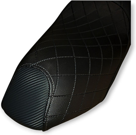 Vf185 Gen2 Sym Anti-slip Quilted Baklavadoto Seat Cover Gray Seams Fuchsia Logo