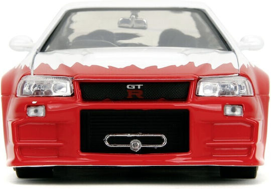 Set Figurină Metalică 6cm Nissan Skyline Gtr Mașină Scară 1:24