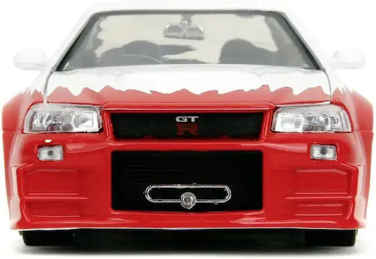 Set Figurină Metalică 6cm Nissan Skyline Gtr Mașină Scară 1:24