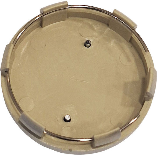 Renault Silver Chrome Car Wheel Center Cap 60mm