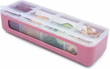 Melii Box Recipient pentru copii din plastic 0.11lt Violet