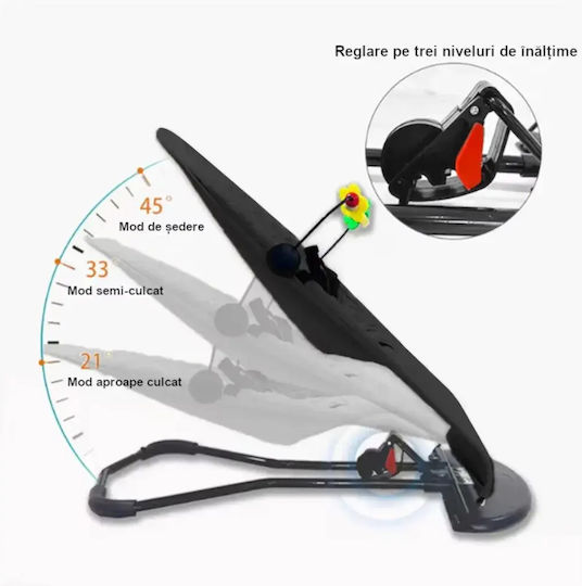 Electric Balansoare și Leagăne Bebeluşi Negru Electric Balansoare și Leagăne Bebeluşi Negru