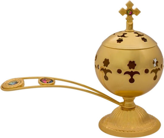 Metallic Censer 18 x 15cm