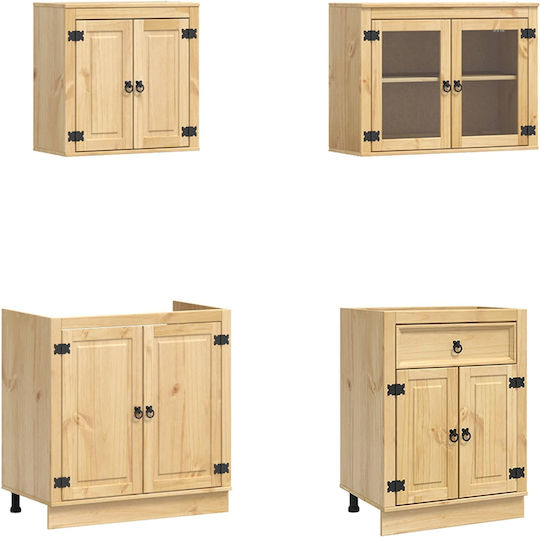 Шкаф за Долен Фурна Honey 80x46x81.5бр