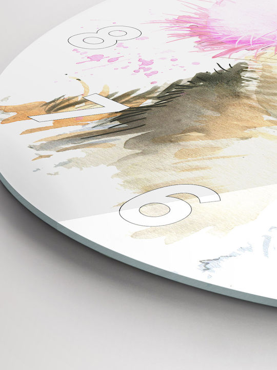 Tulup Kids Glass Wall Clock