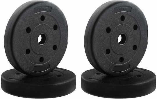 vidaXL Set De Gantere Cu Set De Gantere Greutate Totală 30kg