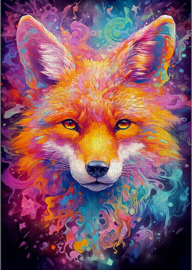 Fiery Fox Puzzle 2D 1000pcs
