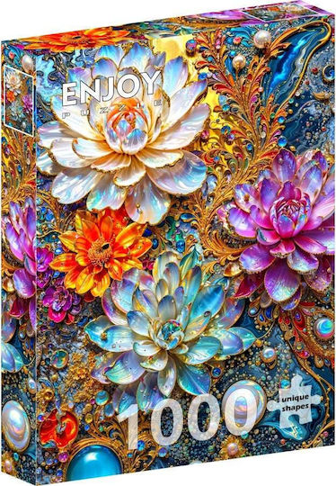 Pearlescent Waterlilies Puzzle 2D 1000pcs